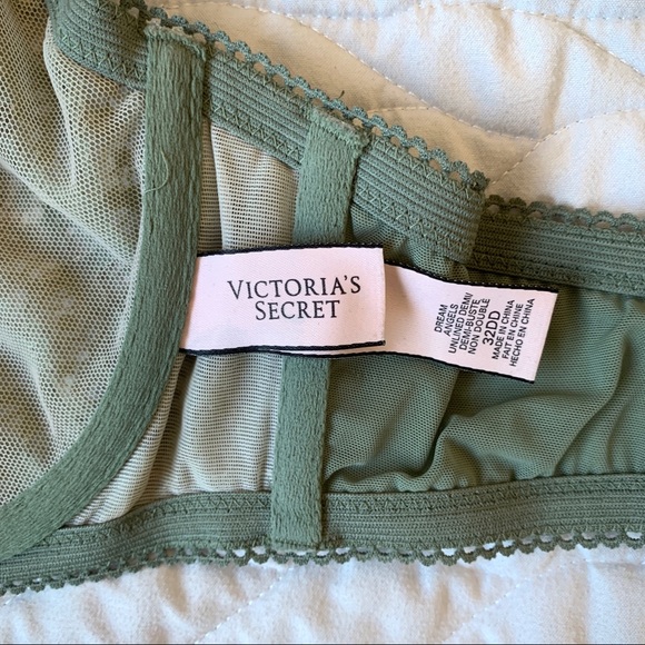 Victoria Secret Lace Racer-Back Bra 32DD - Picture 5 of 6